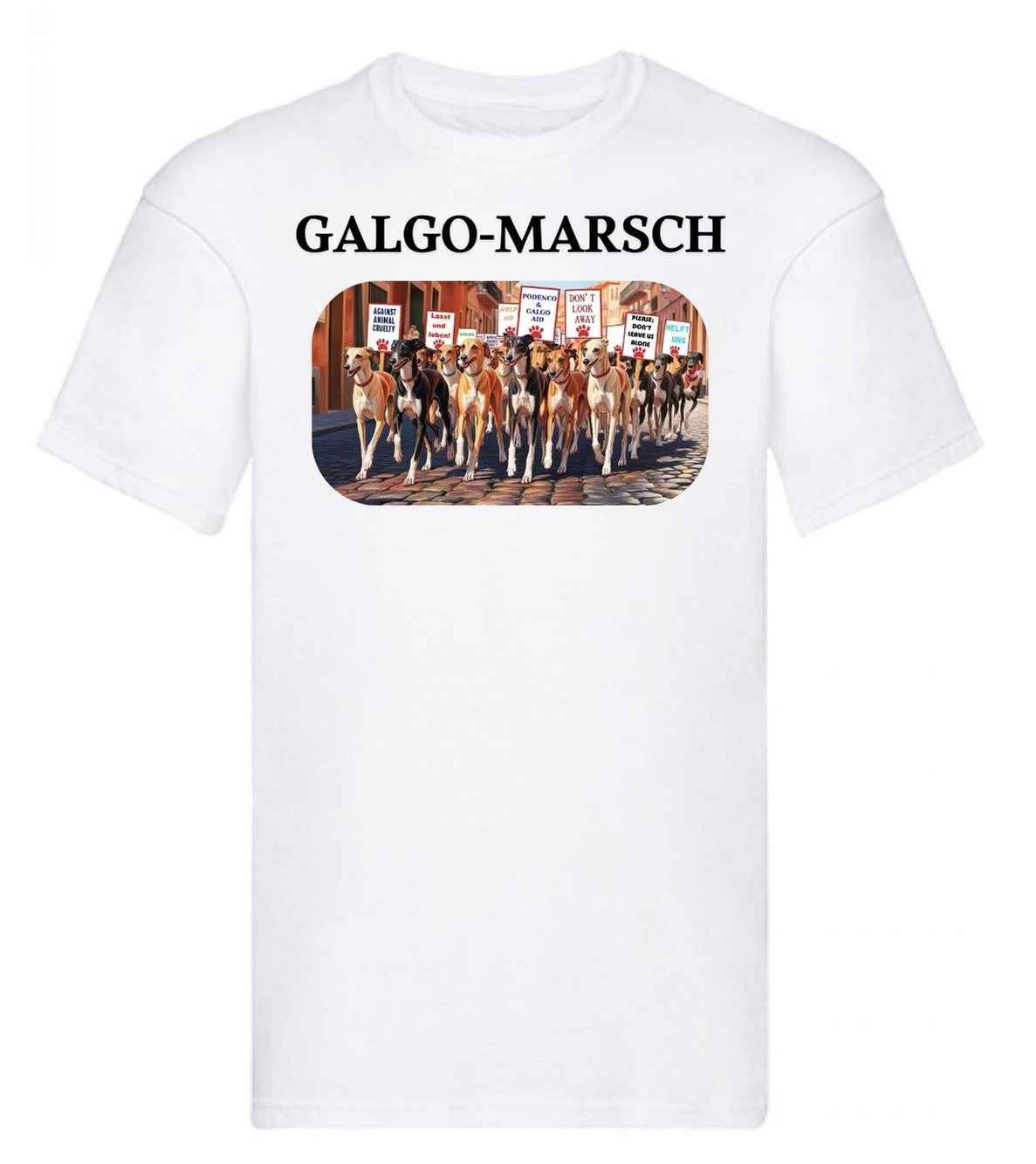 Balldiri T-Shirt Herren Galgo Marsch S bis 5XL