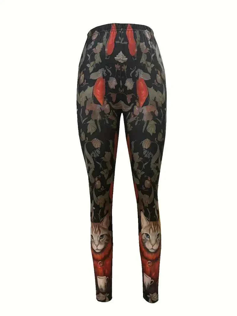 Print Leggins mit Muster