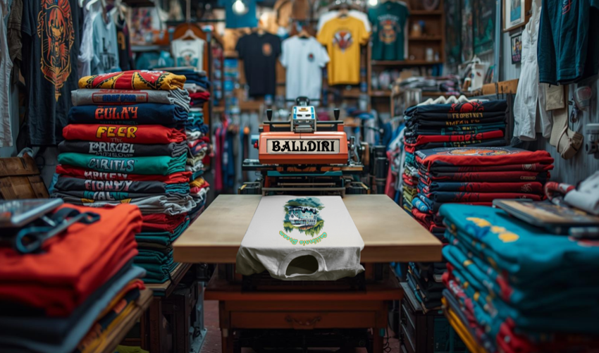 T-Shirt mit ansprechenden Motiven