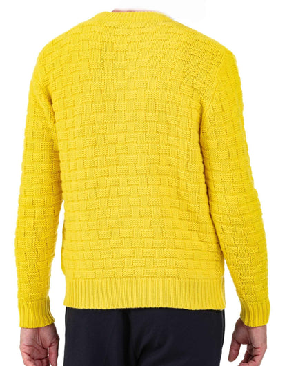 Balldiri 100% Kaschmir Pullover Herren Rundhals 14-fädig