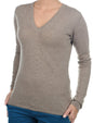 Balldiri 100% Kaschmir Damen Langarm Pullover V-Ausschnitt 2-fädig Teil1/2 - Balldiri & Windhound
