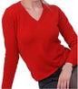 Balldiri 100% Kaschmir Damen Langarm Pullover V-Ausschnitt 2-fädig Teil1/2 - Balldiri & Windhound