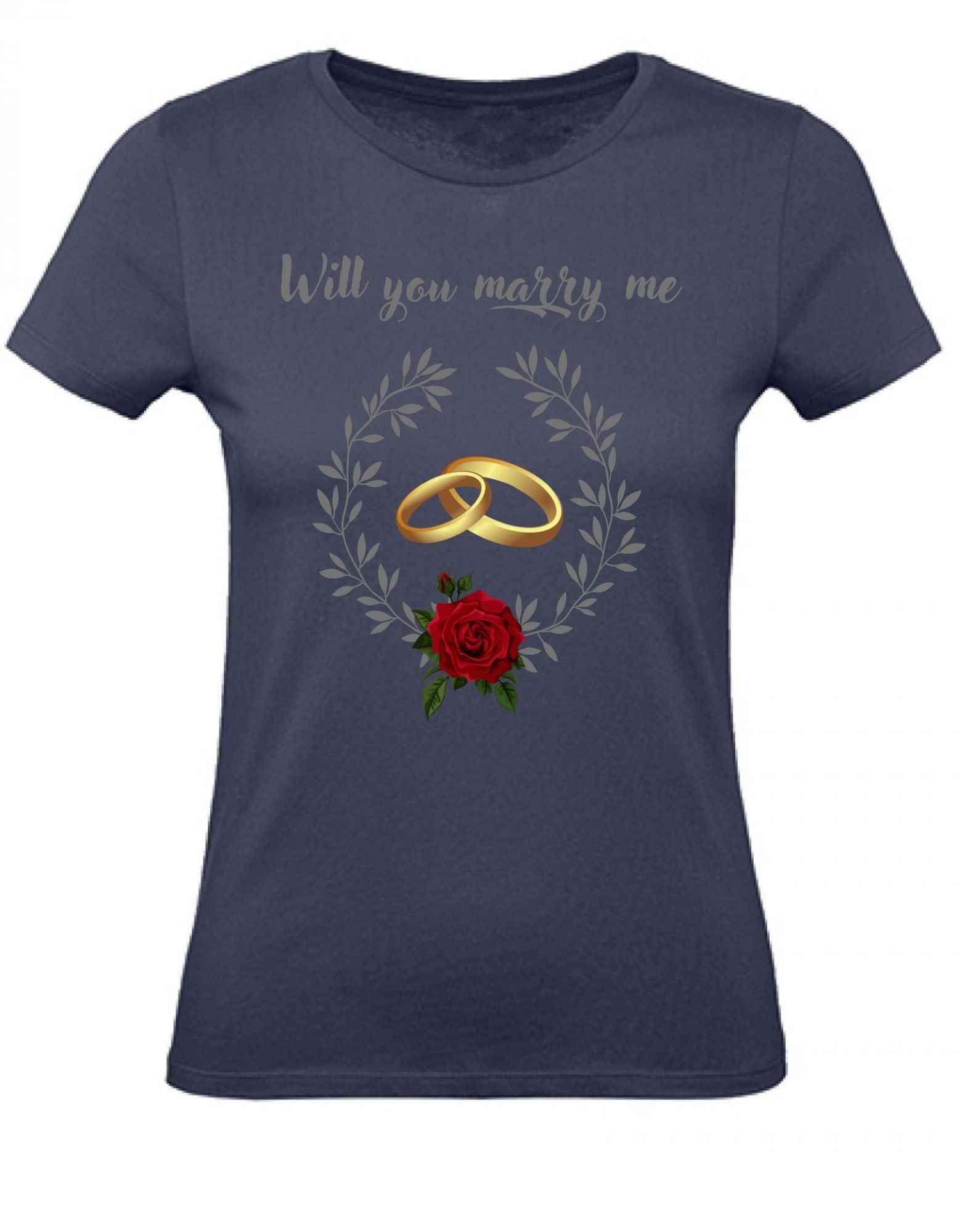 Balldiri T-Shirt Damen Heiratsantrag  XS bis 2XL