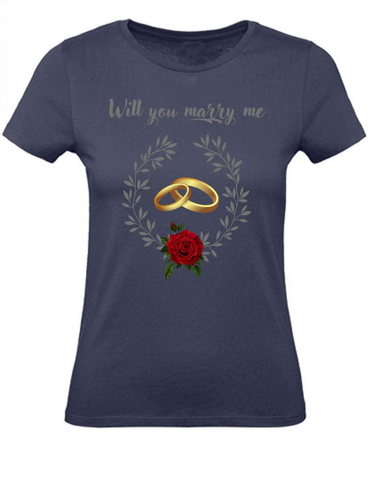 Balldiri T-Shirt Damen Heiratsantrag  XS bis 2XL