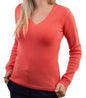 Balldiri 100% Kaschmir Damen langarm Pullover V-Ausschnitt 4-fädig - Balldiri & Windhound