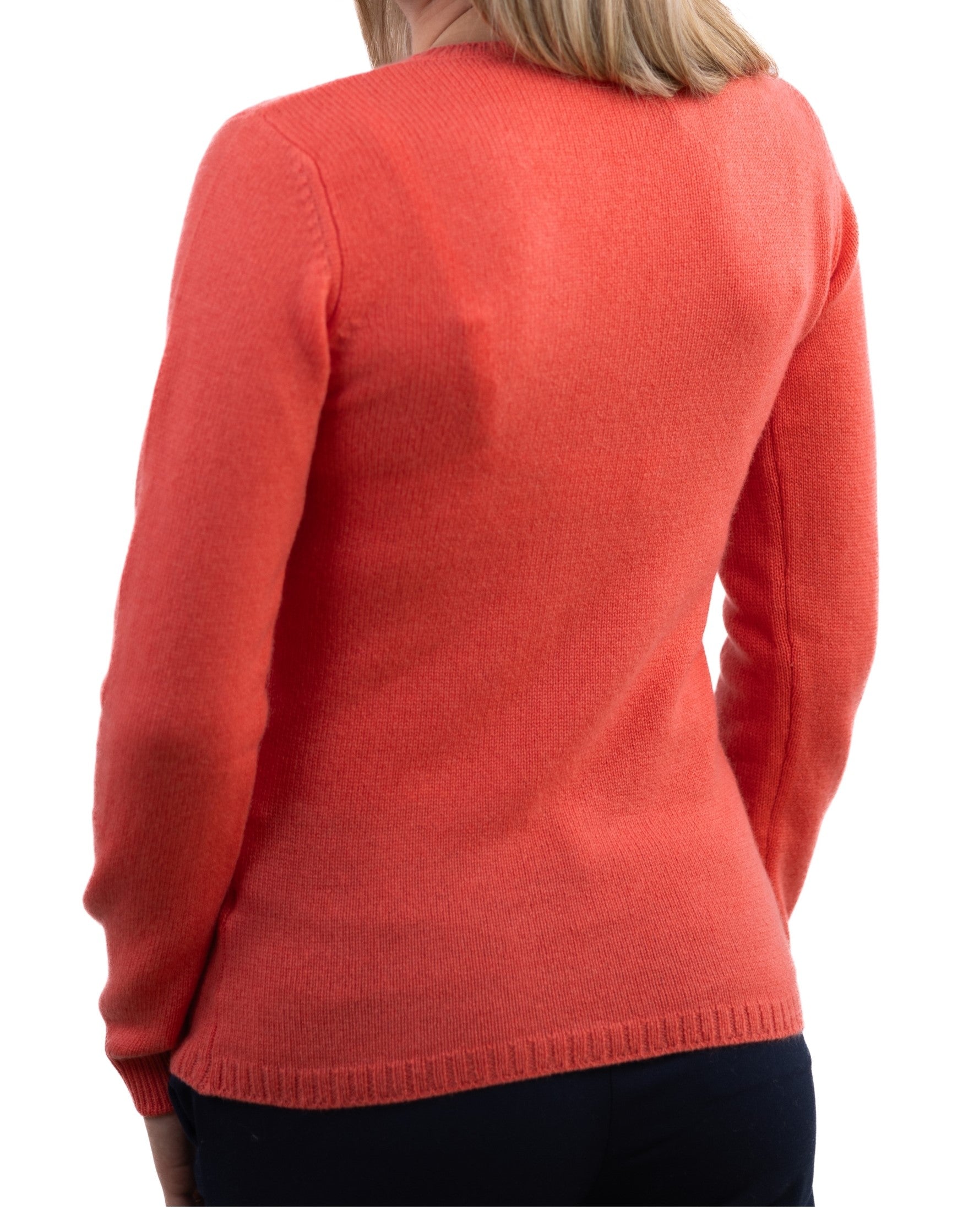 Balldiri 100% Kaschmir Damen langarm Pullover V-Ausschnitt 4-fädig - Balldiri & Windhound