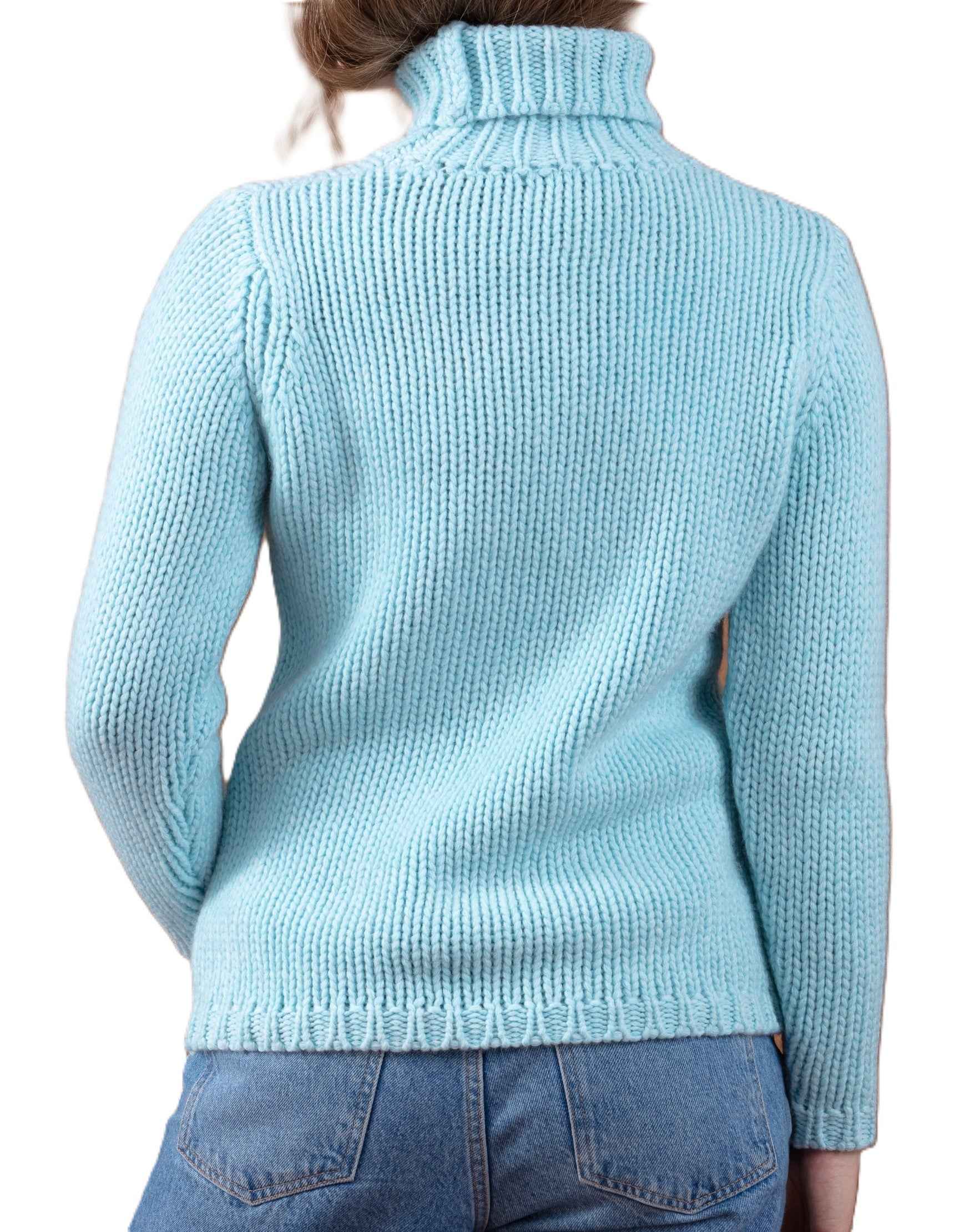 Balldiri 100% Kaschmir Damen Pullover Rollkragen 28-fädig