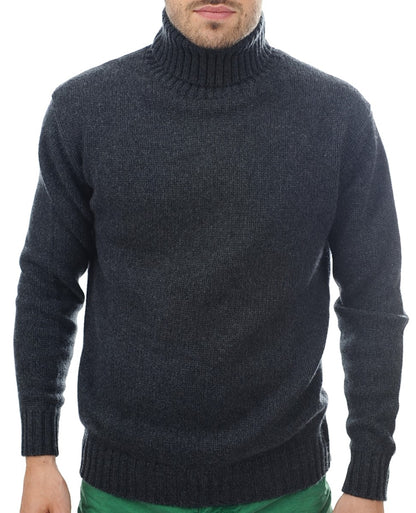 Balldiri 100% Kaschmir Herren Langarm Rollkragen Pullover 10-fädig - Balldiri & Windhound