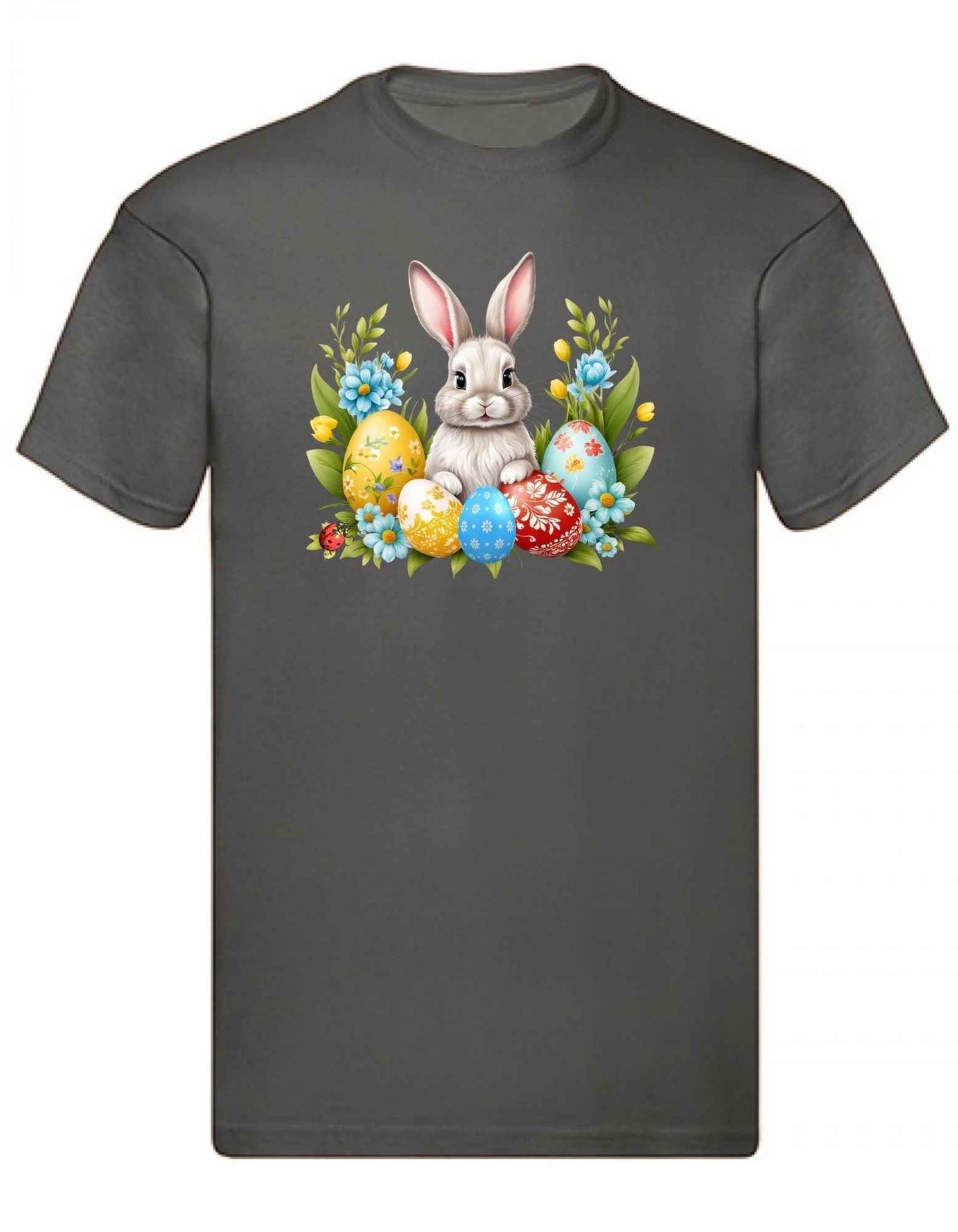 Balldiri T-Shirt Herren Ostern Nest mit Hase S bis 5XL