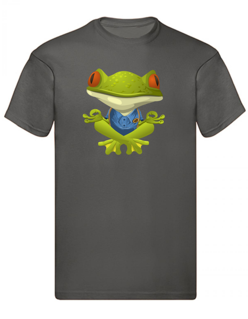 Balldiri T-Shirt Herren Yoga Meditation Entspannung S bis 5XL