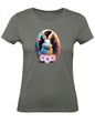 Balldiri T-Shirt Damen Osterei mit Hase XS bis 2XL