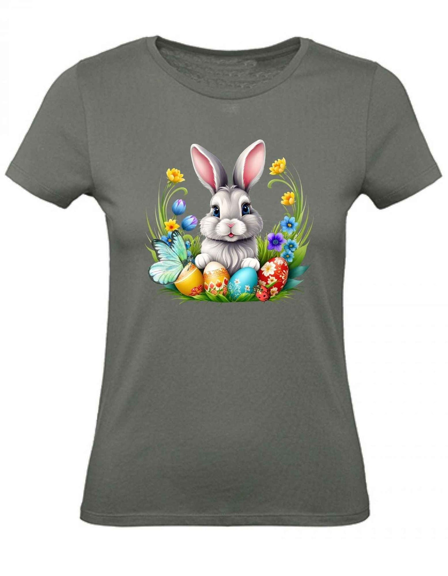Balldiri T-Shirt Damen Osterhase mit Eiern XS bis 2XL