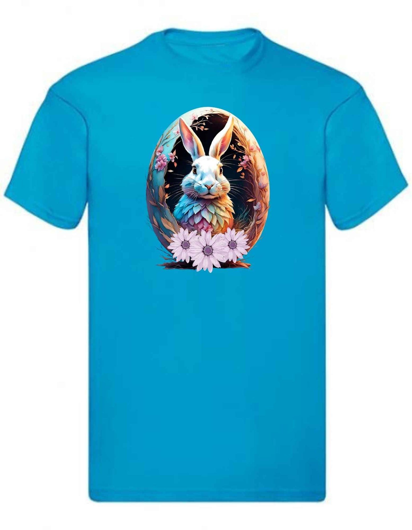 Balldiri T-Shirt Herren Osterei mit Hase S bis 5XL