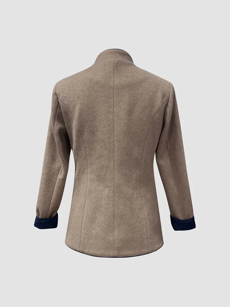 Balldiri Damen Blazer Einreiher Knopfleiste beige elegant - Balldiri & Windhound