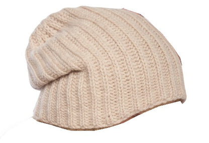 Balldiri 100% Kaschmir Mütze unisex mit Rippenmuster 12-fädig - Balldiri & Windhound