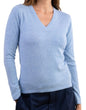 Balldiri 100% Kaschmir Damen Langarm Pullover V-Ausschnitt 2-fädig Teil1/2 - Balldiri & Windhound