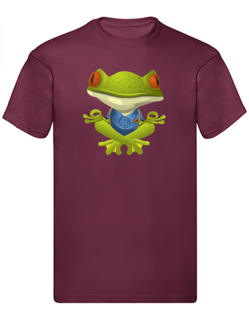 Balldiri T-Shirt Herren Yoga Meditation Entspannung S bis 5XL