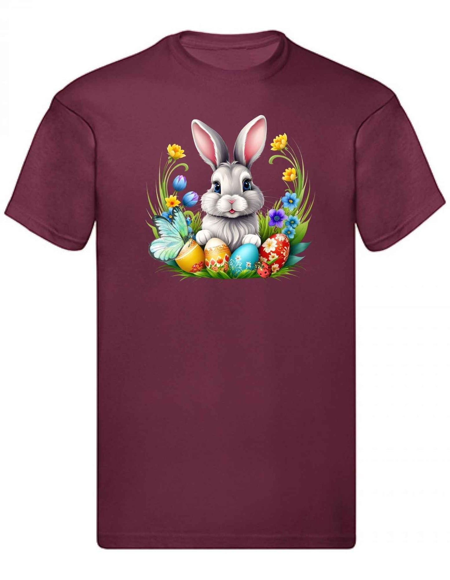Balldiri T-Shirt Herren Osterhase mit Eiern S bis 5XL