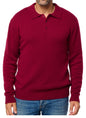 Balldiri 100% Kaschmir Herren Langarm Polo mit Kragen 6-fädig - Balldiri & Windhound