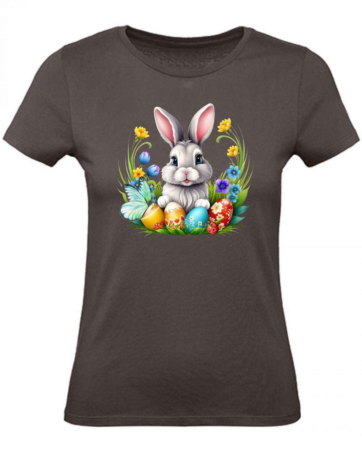 Balldiri T-Shirt Damen Osterhase mit Eiern XS bis 2XL