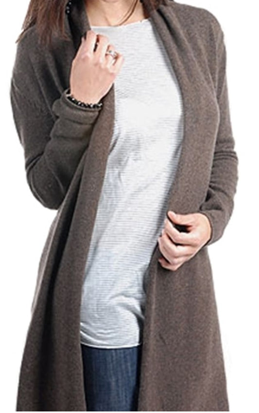 Balldiri 100% Kaschmir Damen Schalkragenstrickjacke 4-fädig - Balldiri & Windhound