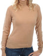 Balldiri 100% Kaschmir Damen Langarm Pullover Rollkragen mit Bündchen 2-fädig - Balldiri & Windhound