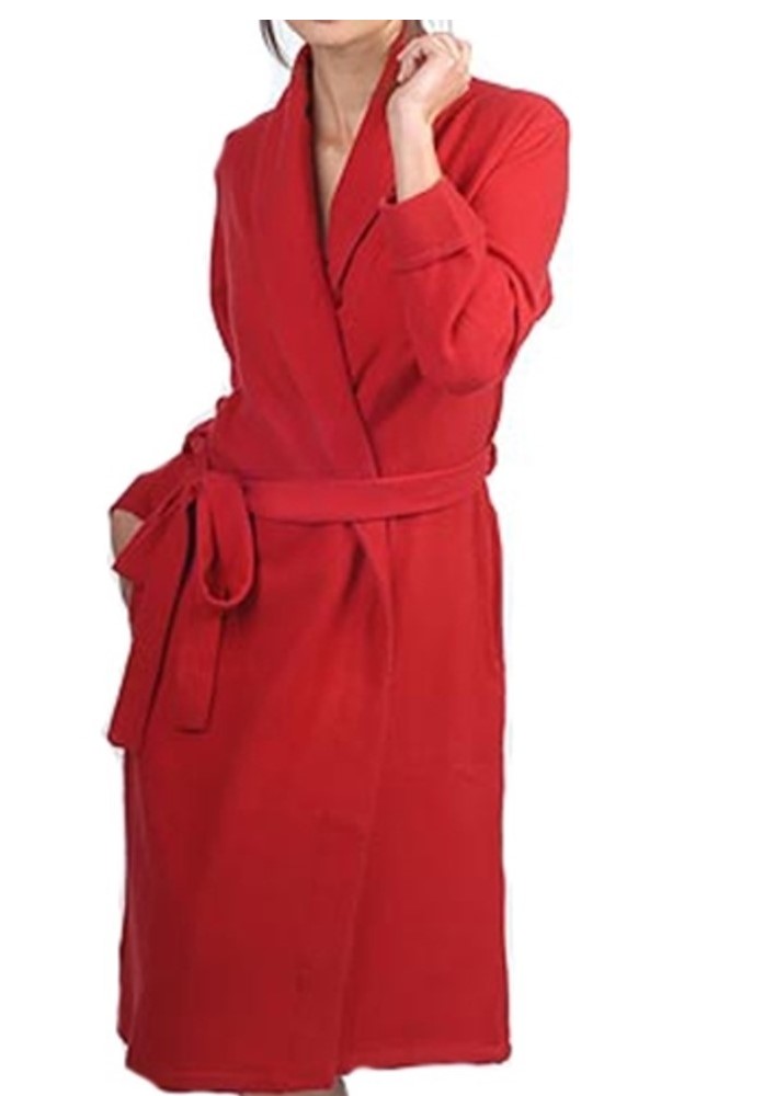 Balldiri 100% Kaschmir Damen Langarm Bademantel mit Schalkragen 4-fädig - Balldiri & Windhound