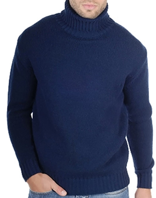 Balldiri 100% Kaschmir Herren Langarm Rollkragen Pullover 10-fädig - Balldiri & Windhound