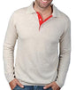 Balldiri 100% Kaschmir Herren Langarm Polo mit Kontrastkragen 2-fädig - Balldiri & Windhound