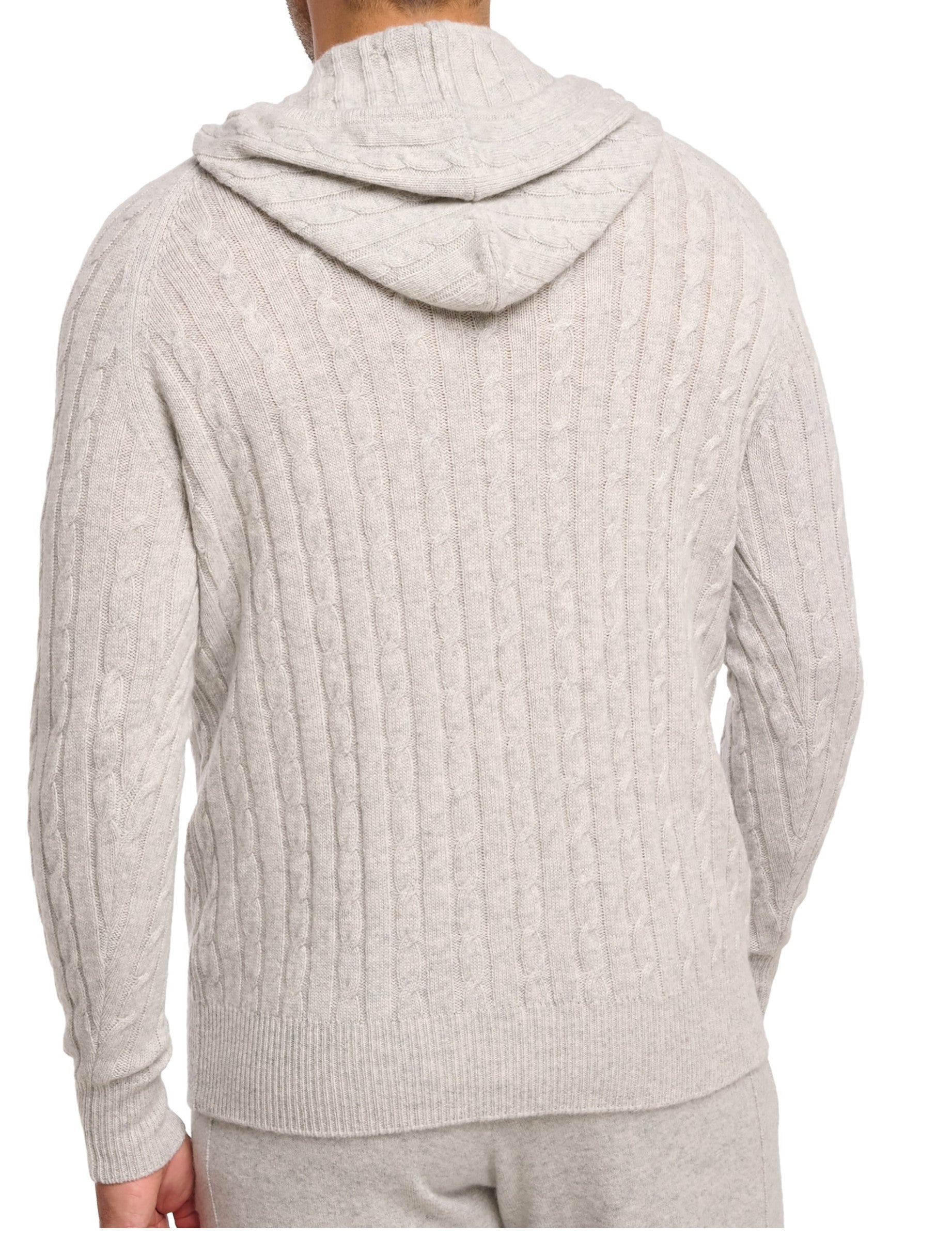 Balldiri 100% Kaschmir Herren langarm Kapuzenpullover Hoodie - Balldiri & Windhound