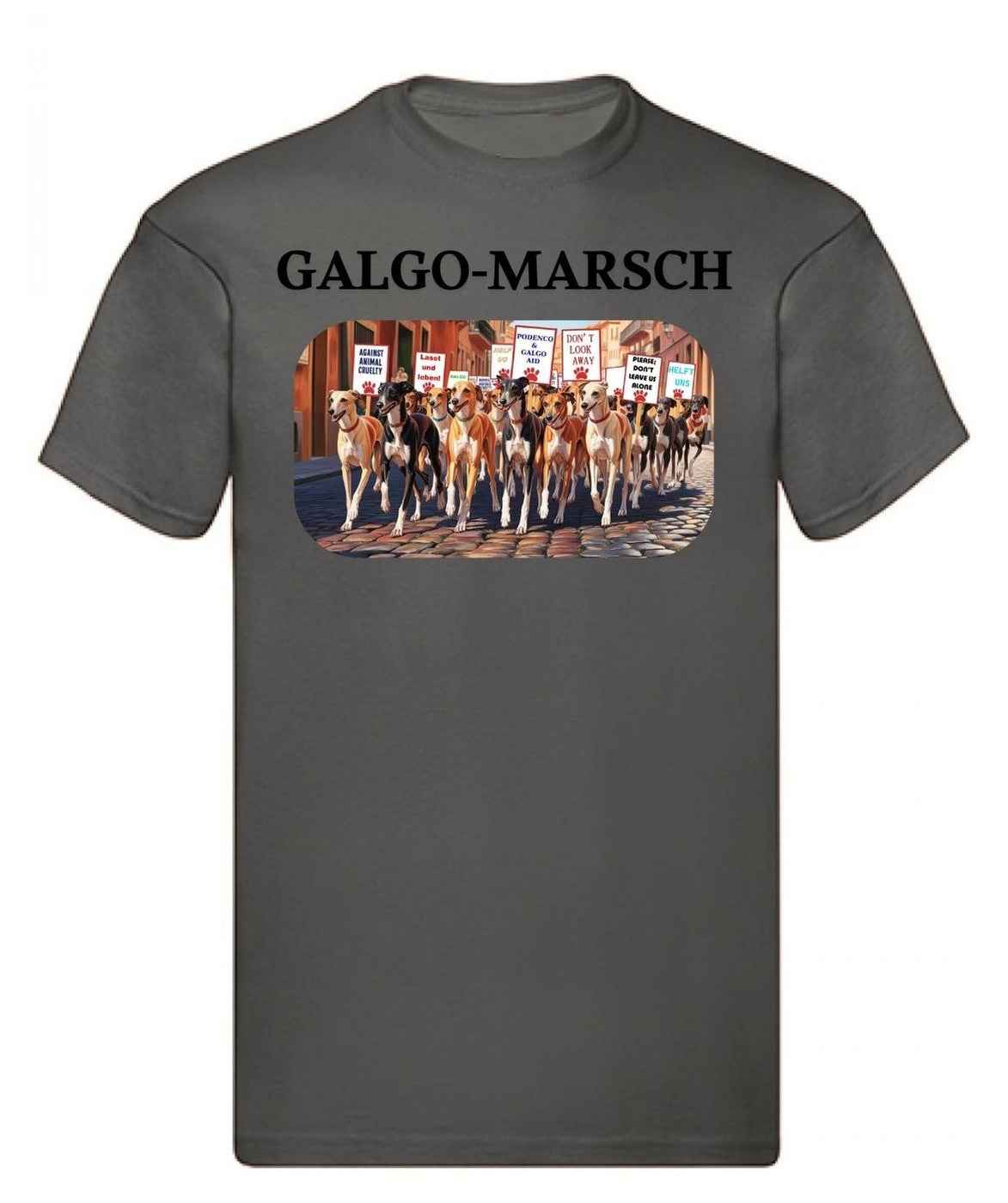 Balldiri T-Shirt Herren Galgo Marsch S bis 5XL