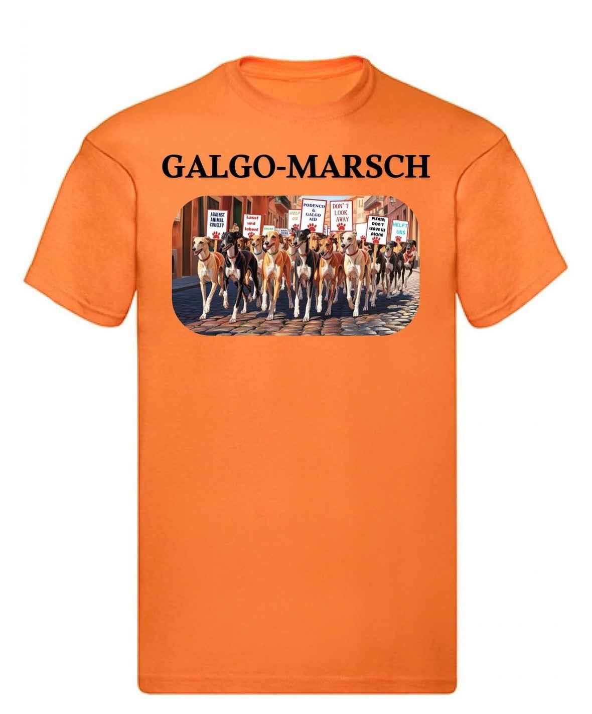 Balldiri T-Shirt Herren Galgo Marsch S bis 5XL