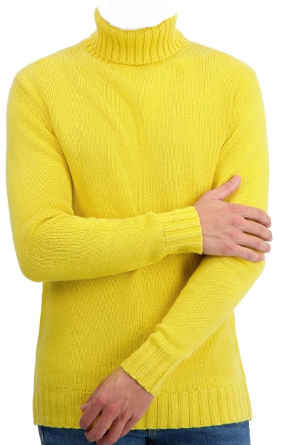Balldiri 100% Kaschmir Herren langarm  Rollkragen Pullover 8-fädig - Balldiri & Windhound