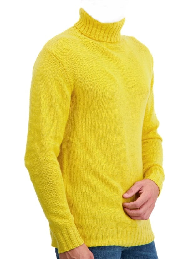 Balldiri 100% Kaschmir Herren langarm  Rollkragen Pullover 8-fädig - Balldiri & Windhound