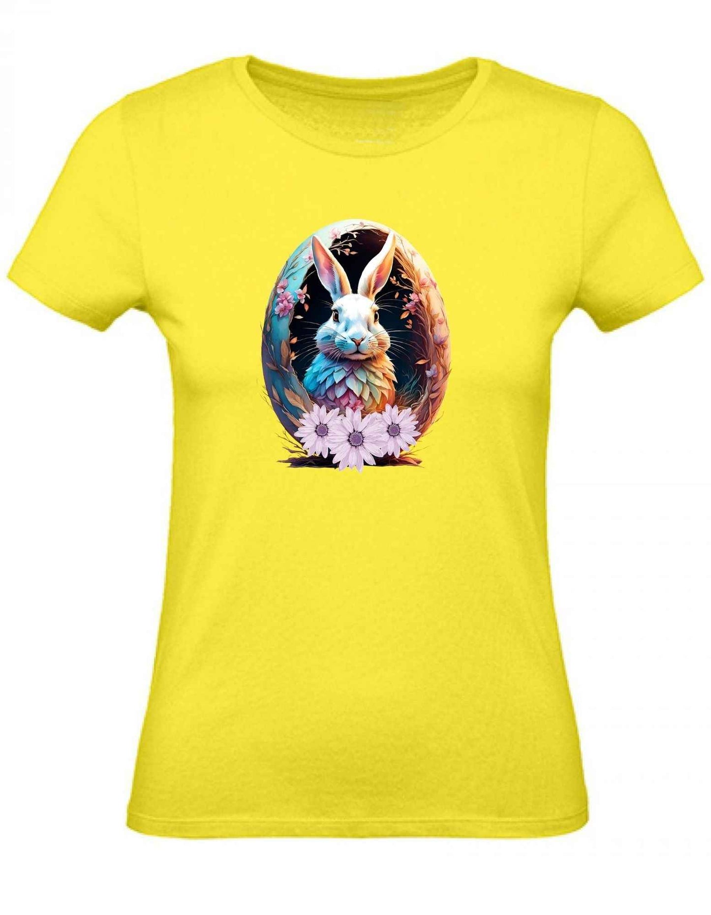 Balldiri T-Shirt Damen Osterei mit Hase XS bis 2XL