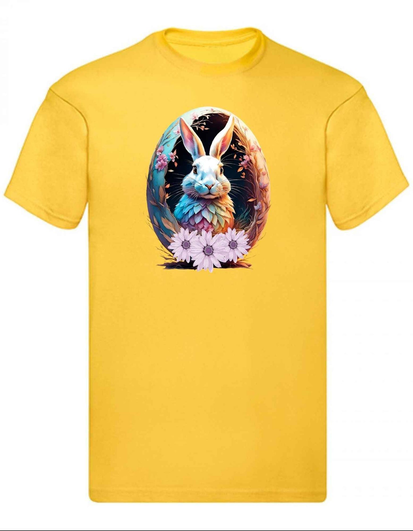 Balldiri T-Shirt Herren Osterei mit Hase S bis 5XL