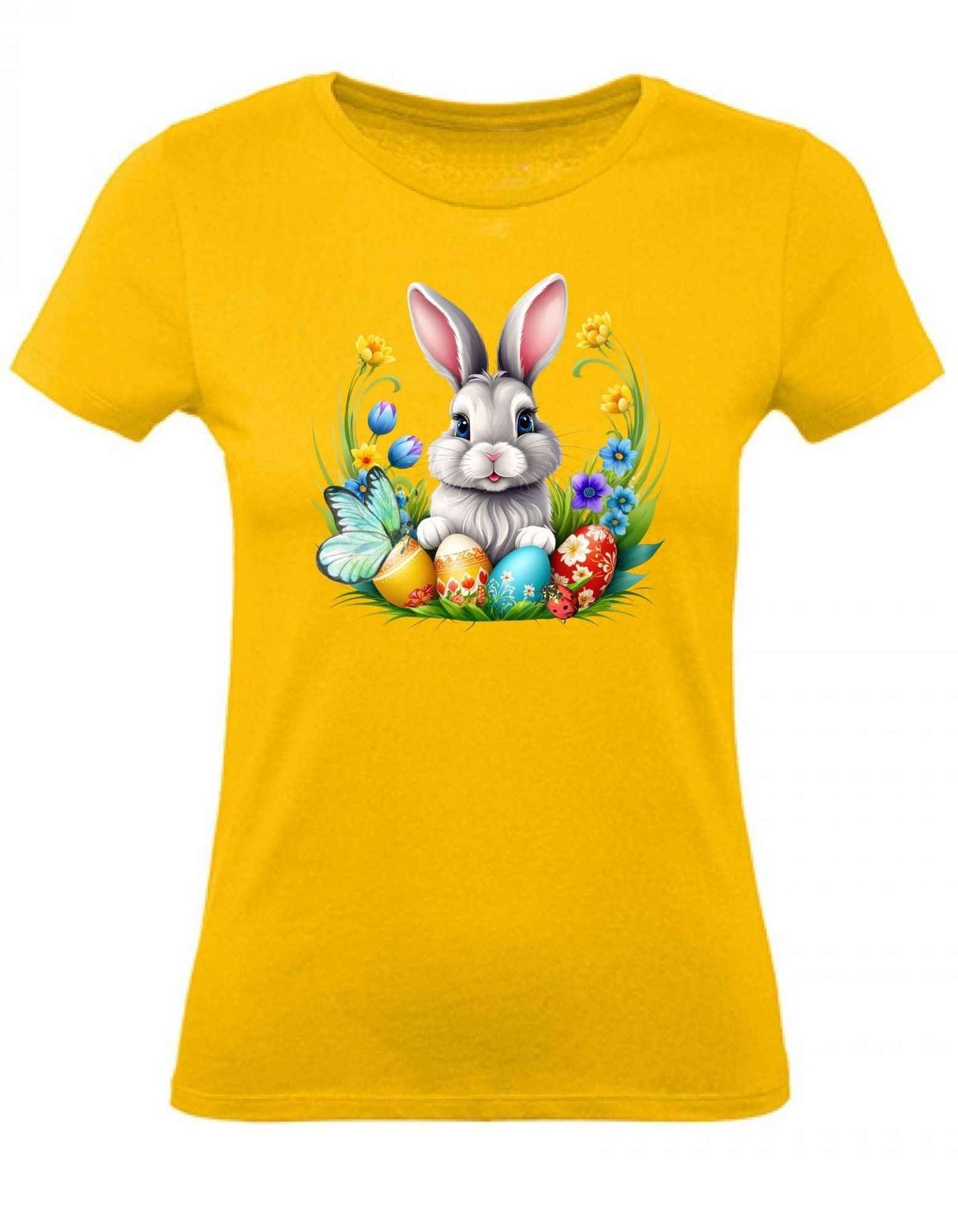 Balldiri T-Shirt Damen Osterhase mit Eiern XS bis 2XL