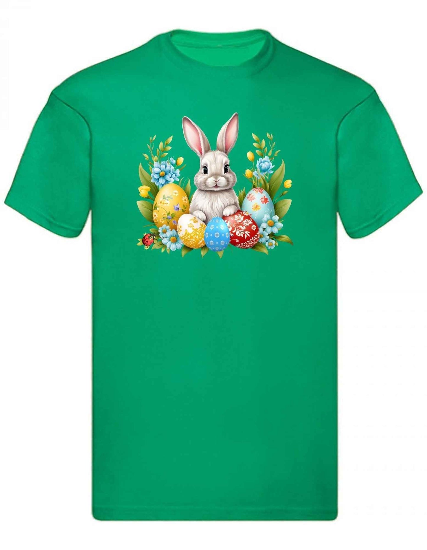 Balldiri T-Shirt Herren Ostern Nest mit Hase S bis 5XL
