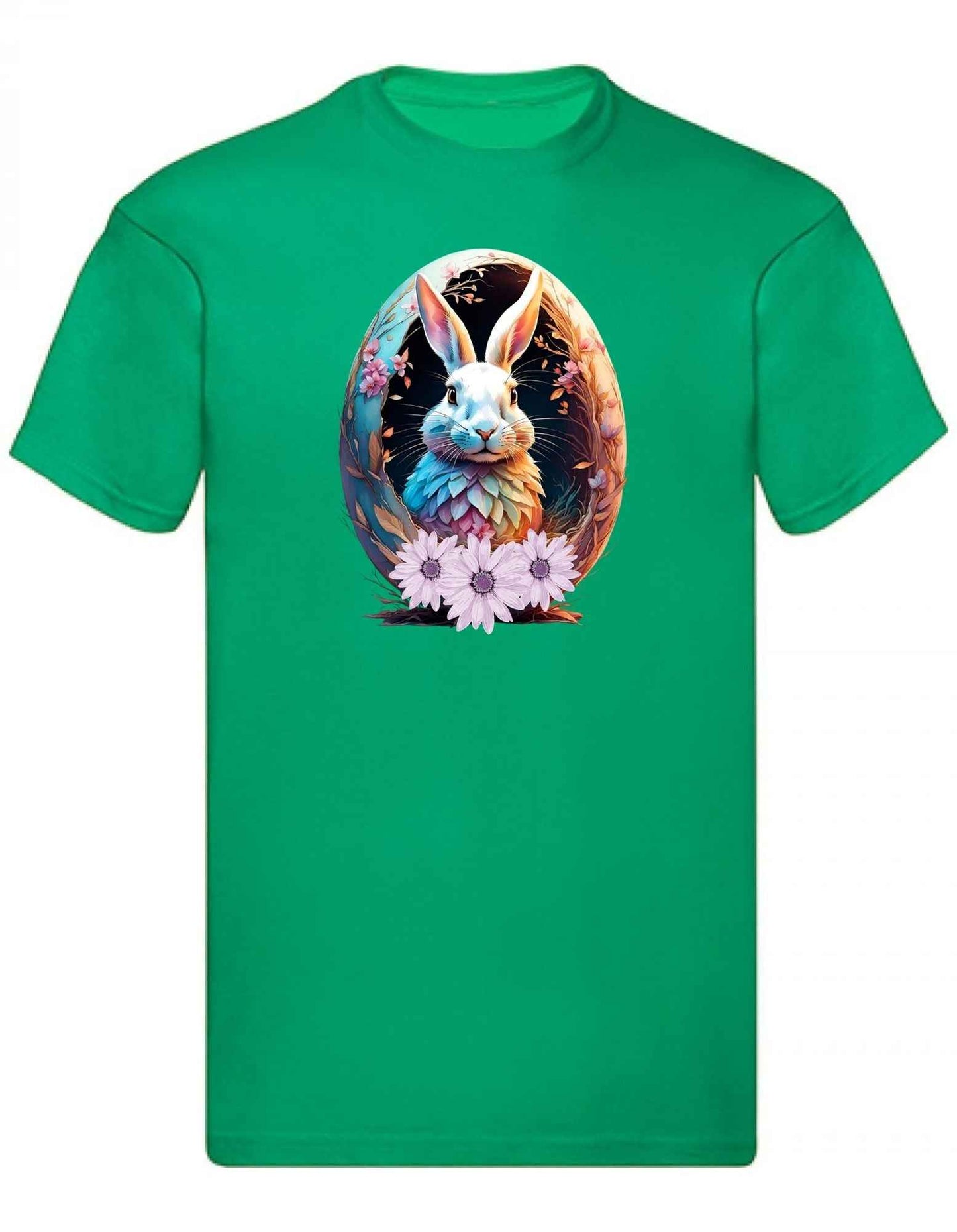 Balldiri T-Shirt Herren Osterei mit Hase S bis 5XL