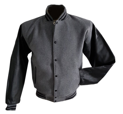 Windhound Collegejacke Retro 90er 80er mit Lederärmeln - Balldiri & Windhound