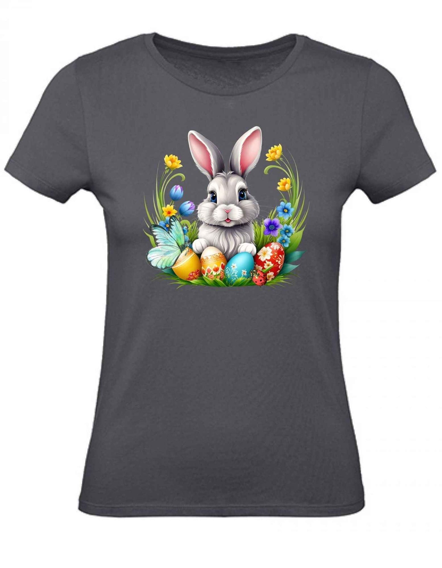 Balldiri T-Shirt Damen Osterhase mit Eiern XS bis 2XL