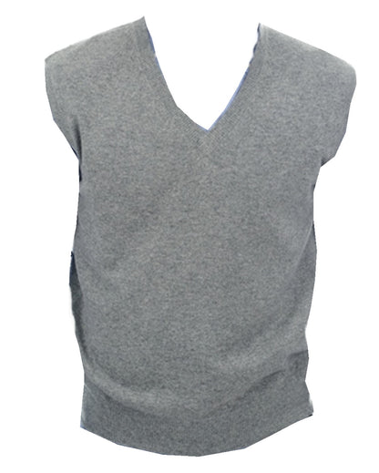 Balldiri 100% Kaschmir Herren Pullunder V-Ausschnitt 2-fädig - Balldiri & Windhound