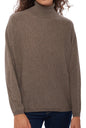 Balldiri 100% Kaschmir Damen Pullover Rollkragen Fledermausärmel 2-fädig - Balldiri & Windhound