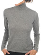 Balldiri 100% Kaschmir Damen Langarm Pullover Rollkragen o. Bündchen 2-fädig - Balldiri & Windhound