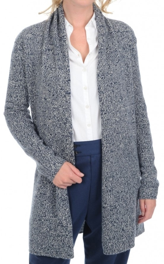 Balldiri 100% Kaschmir Damen Langarm Schalkragenjacke 4-fädig - Balldiri & Windhound