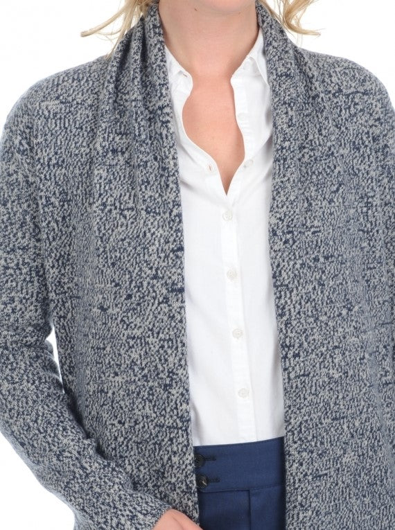 Balldiri 100% Kaschmir Damen Langarm Schalkragenjacke 4-fädig - Balldiri & Windhound