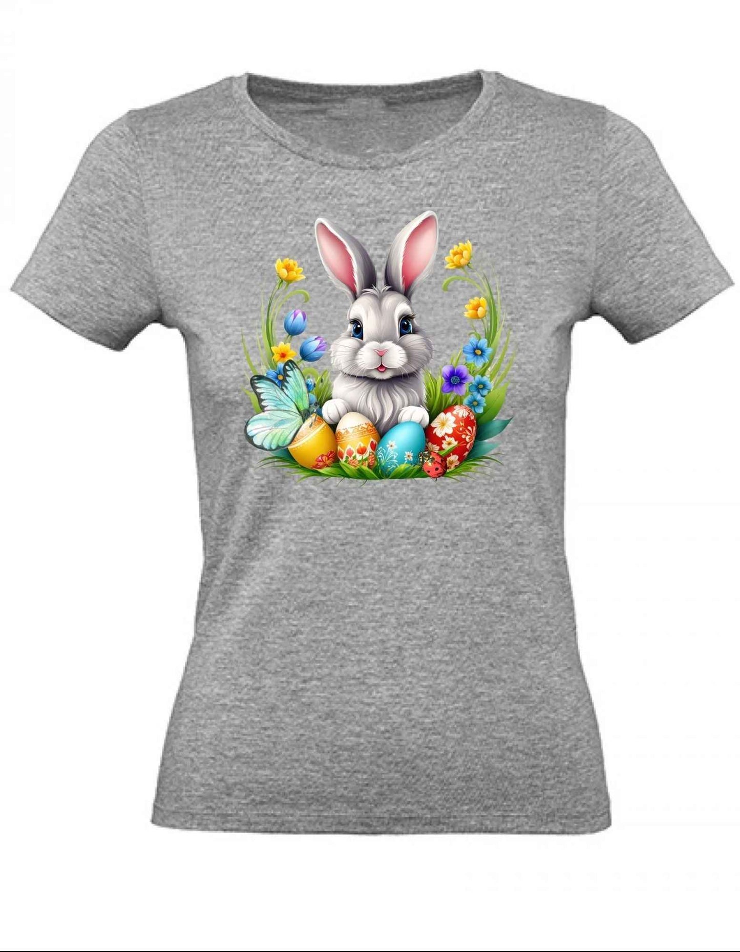 Balldiri T-Shirt Damen Osterhase mit Eiern XS bis 2XL
