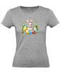 Balldiri T-Shirt Damen Ostern Nest mit Hase XS bis 2XL