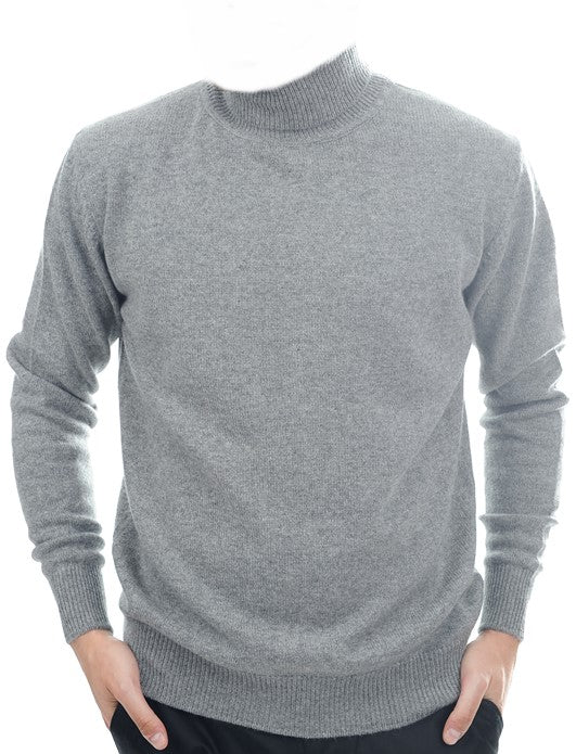 Balldiri 100% Kaschmir Herren Langarm Rollkragen Pullover 4-fädig - Balldiri & Windhound