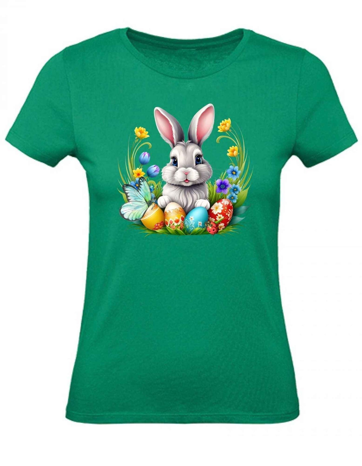 Balldiri T-Shirt Damen Osterhase mit Eiern XS bis 2XL